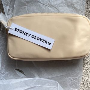 NWT Stoney Clover Lane Classic Small Pouch in Sand